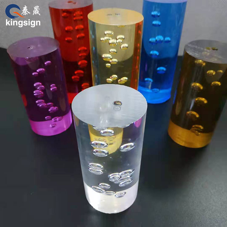 Conas a dhéantar Slat Bubble Aicrileach?